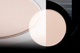 face powder, digital collage